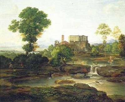 Ferdinand von Olivier Ideal Italian landscape